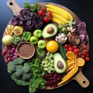 Frutas exoticas colorful fruit assortment stockcake53