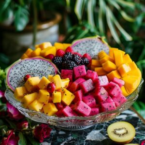 Frutas exoticas exotic fruit platter stockcake15