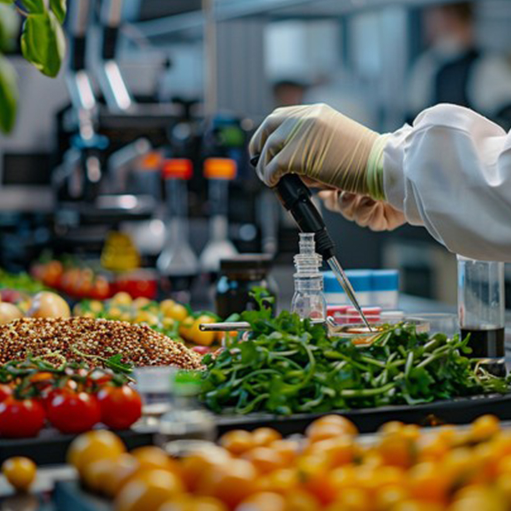 Laboratory Food Analysis Stockcake 2